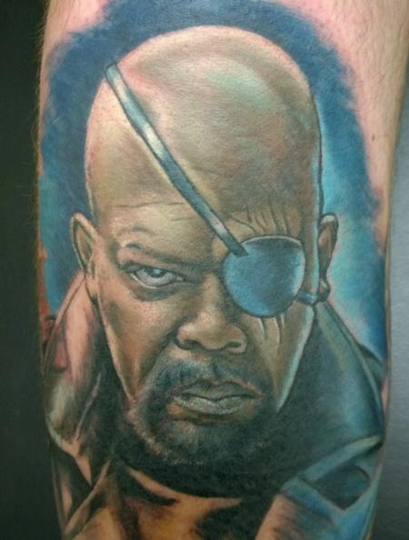 Tattoos - Nick Fury Portrait - 111569
